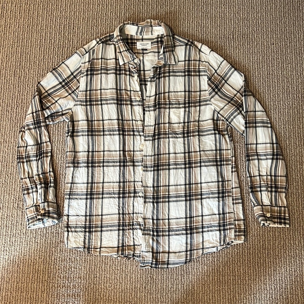 American Eagle Plaid Shirt
